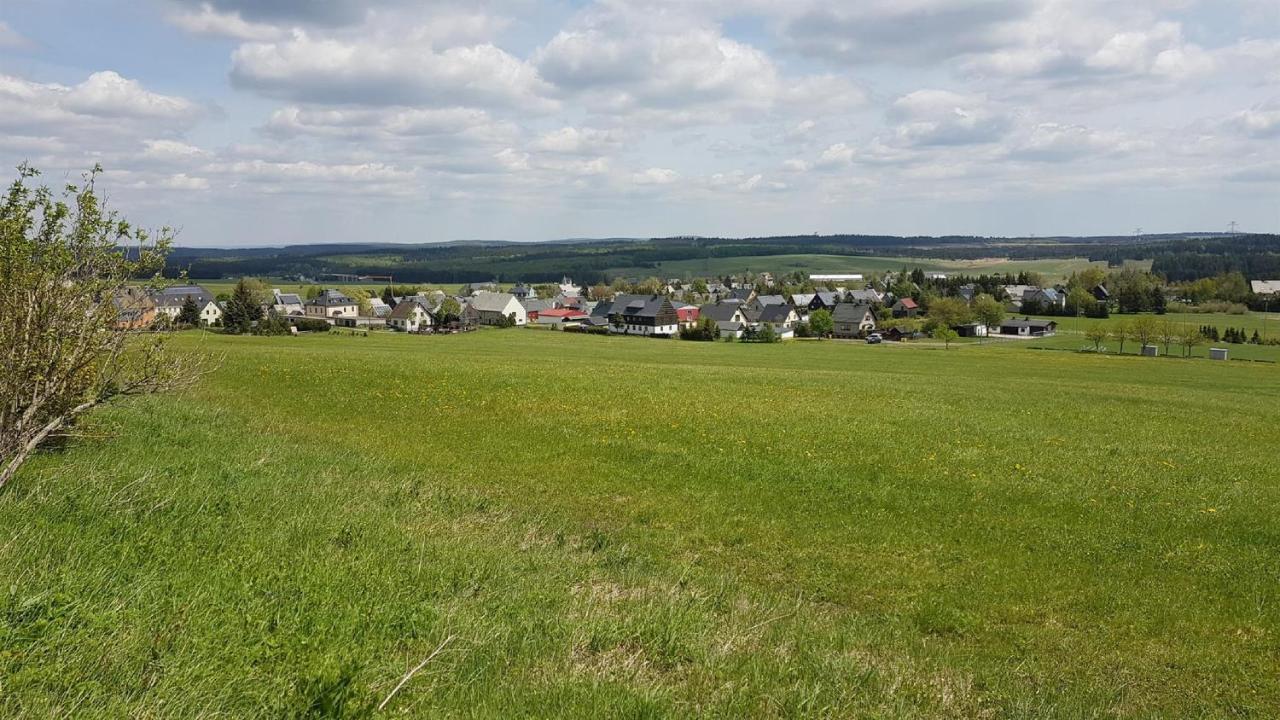 Pension & Gasthof Erbgericht Hoehenlage 850M Marienberg Exterior foto